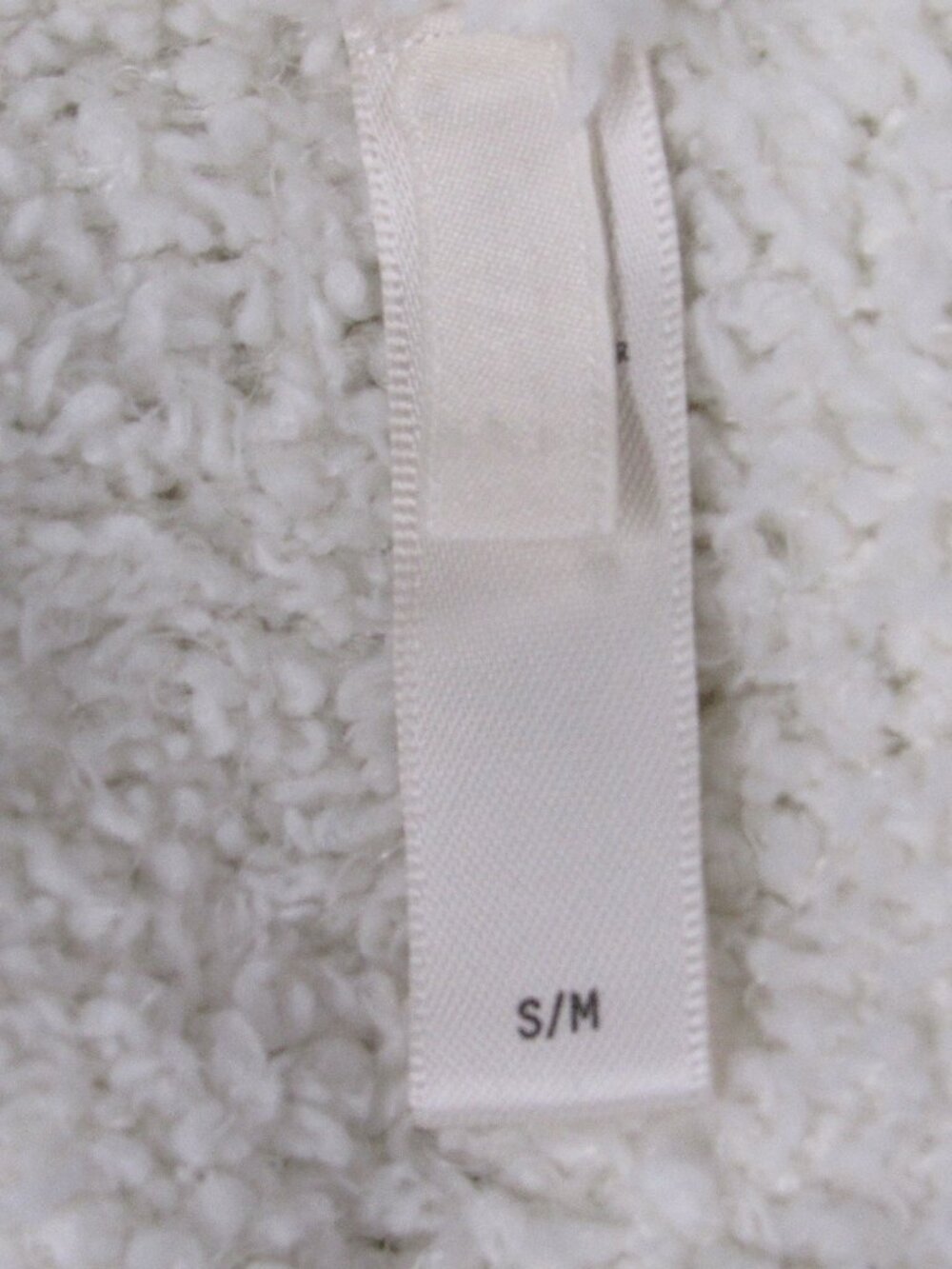 Skims Robe Cozy Knit Boucle Long Ivory Belted Pockets Size S/M Full Length - Picture 4 of 4